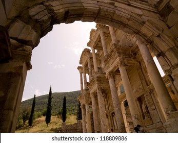 Ephesus In Kusadasi Turkey