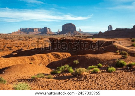 Epic Buttes of Monument Valley Navajo Tribal Park, in Utah