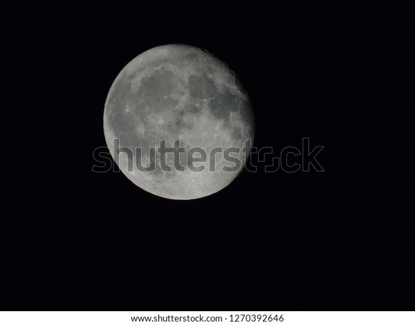 Epic celestial\
body, full moon in a dark\
night