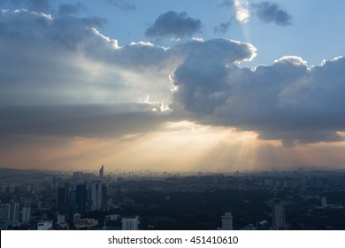 Epic Sky Above The City