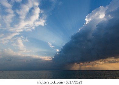 Epic Sky Above The Sea