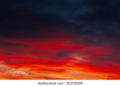 Epic Sunset Cloud Sky Background