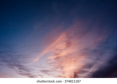 Epic Sunset Sky Background