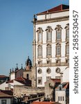 Episcopal Palace of Porto, a historic 18th-century palace and former residence of the bishops of Porto, featuring Baroque and Rococo architectural details