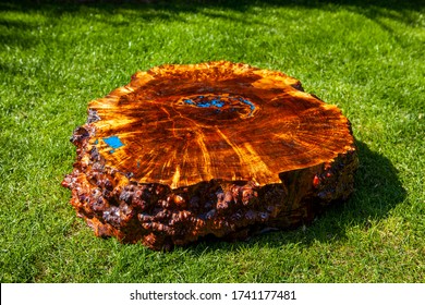 Epoxy Resin Handmade Wooden Table