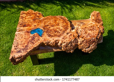 Epoxy Resin Handmade Wooden Table