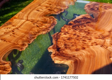 Epoxy Resin Handmade Wooden Table