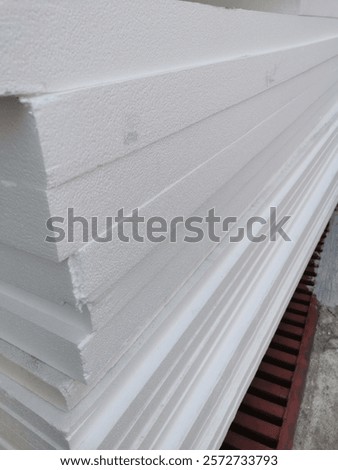 EPS Foam Sheets, Expanded Polystyrene, Construction work, heat and sound insulation, shockproof.
