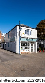 Epsom Surrey UK, February 27 2022, Kokoro Asian Takeaway Food Retail High Street Shop With No People