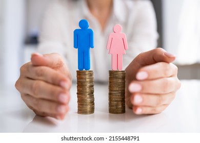 Equal Gender Salary. No Wage Gap. Job Sex Parity