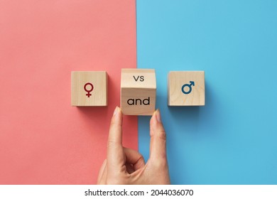 Equality and non-equality between men and women. Gender equality and tolerance