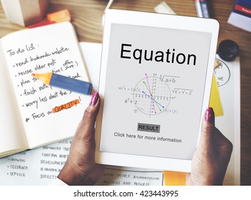 Equation Formula Geometry Calculation Concept