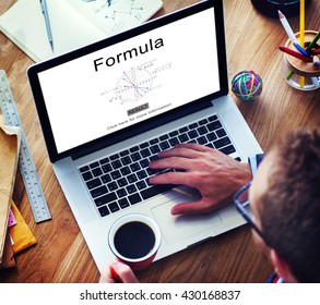 Equation Formula Geometry Calculation Concept