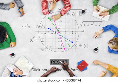 Equation Formula Geometry Calculation Concept