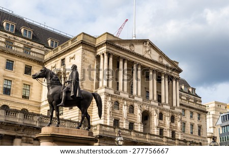 Equestrian statue of Wellington in London - England