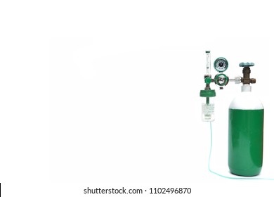 Equipment Medical Oxygen Tank Cylinder Regulator Stock Photo 1102496870 ...