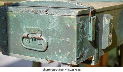 Equipment Military Old Case Box