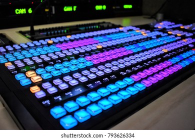equipment outside broadcasting van stock photo edit now 1007080735