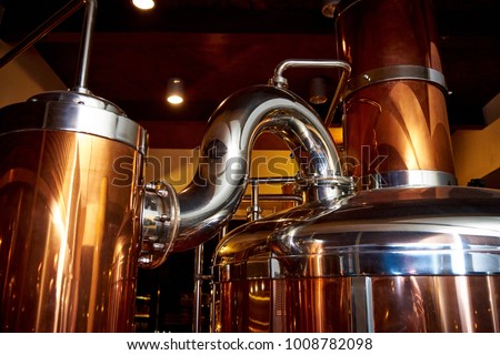 Equipment for the preparation of beer 