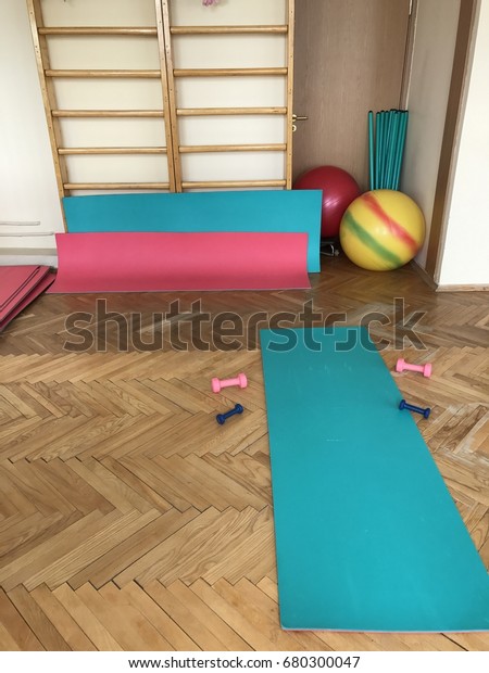 Equipment Room Therapeutic Physical Training Gym Stock Photo Edit