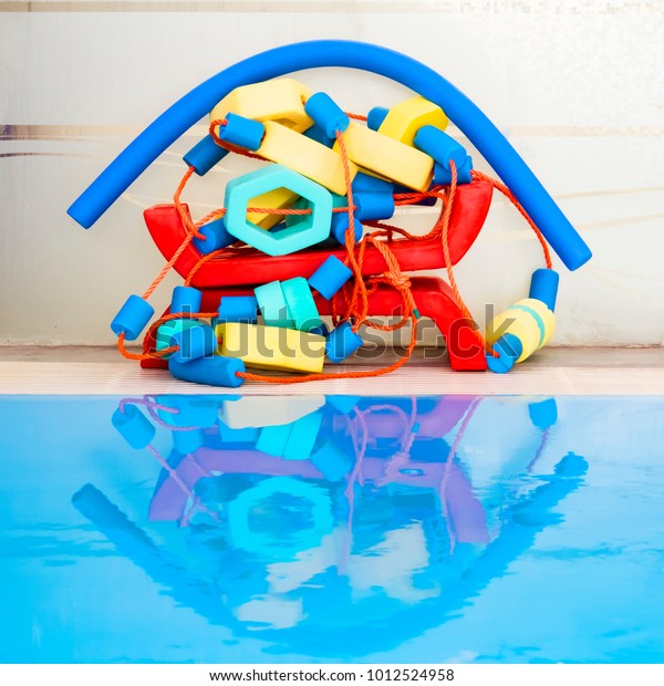 Equipment Water Aerobics On Side Pool Stock Photo Edit Now