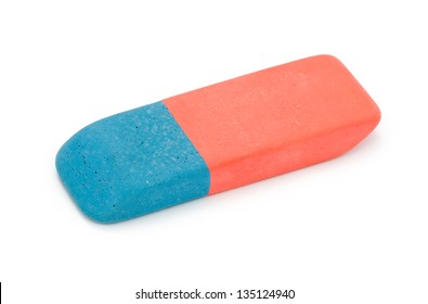 Eraser Isolated On A White Background