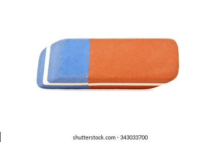 Eraser Isolated On A White Background