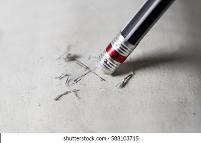 5,552 Pencil erasing mistake Images, Stock Photos & Vectors | Shutterstock