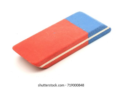 eraser for pencil and ink pen isolated on white background - Powered by Shutterstock