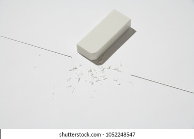 Eraser And Shavings