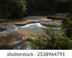 Erawan Watefalls national Park Kanchanaburi Thailand south east Asia