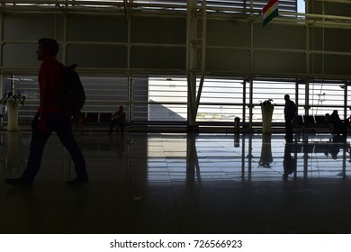 Erbil, Iraq - 29 September,2017: Interior Of Erbil International Airport