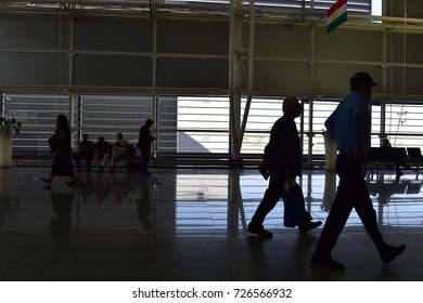 Erbil, Iraq - 29 September,2017: Interior Of Erbil International Airport