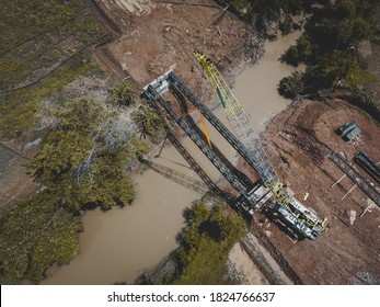 Erection Of Bailey Bridge For 
Access Road