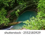 Erfelek Waterfall, which gives its name to the Erfelek Nature Park in the Erfelek district of Sinop, creates a wonderful view with its turquoise color.