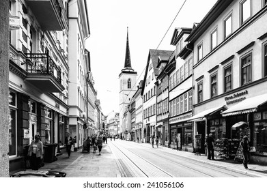 Oil Painting On Canvas Street View Stock Illustration 500504053 ...