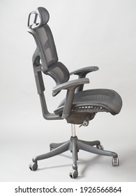 Ergonomic Computer Chair Wicker Fabric