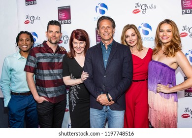 Eric B. Anthony, Chris Mann, Kate Flannery, Steven Weber, Sharon Lawrence, Bethany Joy Lenz Attends 18th Annual Les Girls At Avalon Hollywood, Hollywood, California On October 7th, 2018