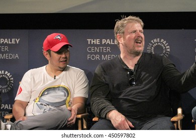 Eric Bauza And John DiMaggio Speak At The At The 