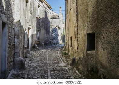 In Erice There Are Constructive Vestiges From The Old Greek Colonization.