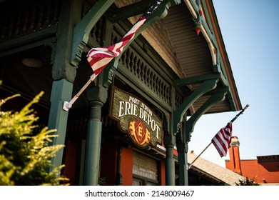 The Erie Depot In Port Jervis, NY On Wednesday, April 21, 2022. 