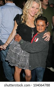 Erin Raftery And Deep Roy At The World Cup Showdown Fundraiser, El Guapo Cantina, Los Angeles, CA.  11-06-09