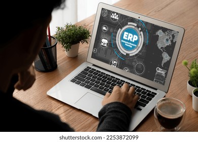 ERP enterprise resource planning software for modish business to plan the marketing strategy