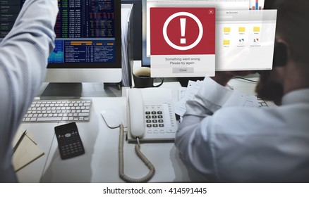 Error Alert Failure Icon Problem Concept