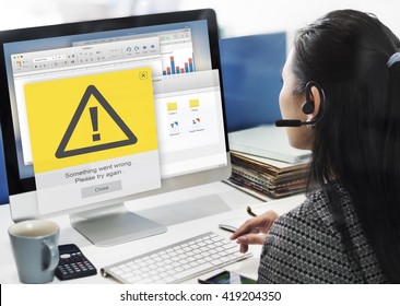 Error Alert Failure Icon Problem Concept