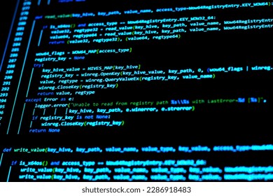 Error logging codes with Python. It can be used as a background or banner.