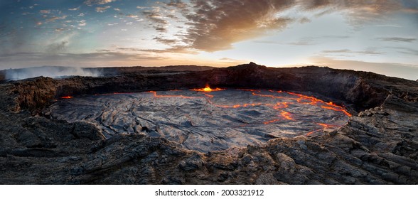 Erta Ale Volcano In Ethiopia