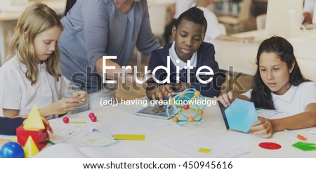 Erudite Academic Educated Intellectual Knowledgeable Concept