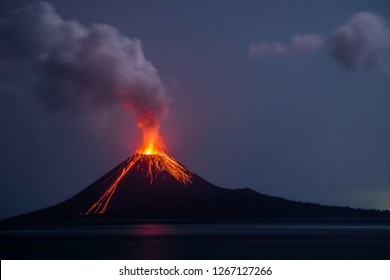 Eruption of Anak Krakatau