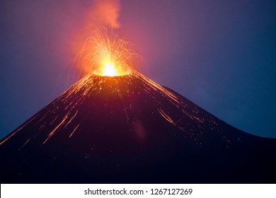 Eruption Of Anak Krakatau